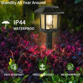 Greluna solar lights install quickly by inserting into soil with no wiring