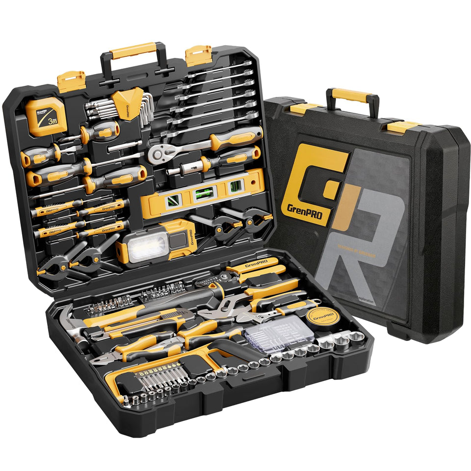 GRENPRO 239PCS tool set in a portable case for quick home repairs
