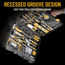 GRENPRO 239PCS tool set sockets and bits enabling automotive repairs
