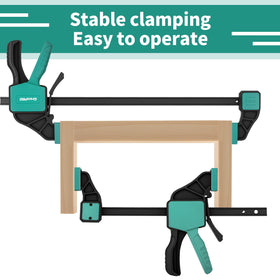 GRENPRO 150 lbs clamping force on durable steel bars.