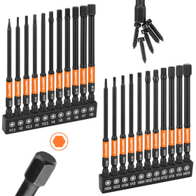 GRENPRO Allen Wrench Drill Bit Set close-up tip with durable construction for resilience.