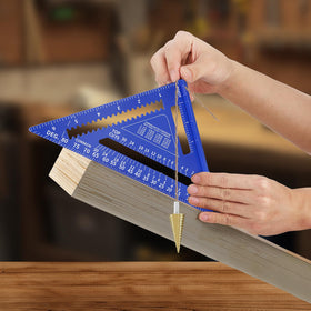 GRENPRO Combination Square lightweight metal design balances durability with portability