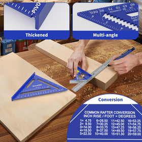 GRENPRO Combination Square precision markings for metric and imperial scales on the tool