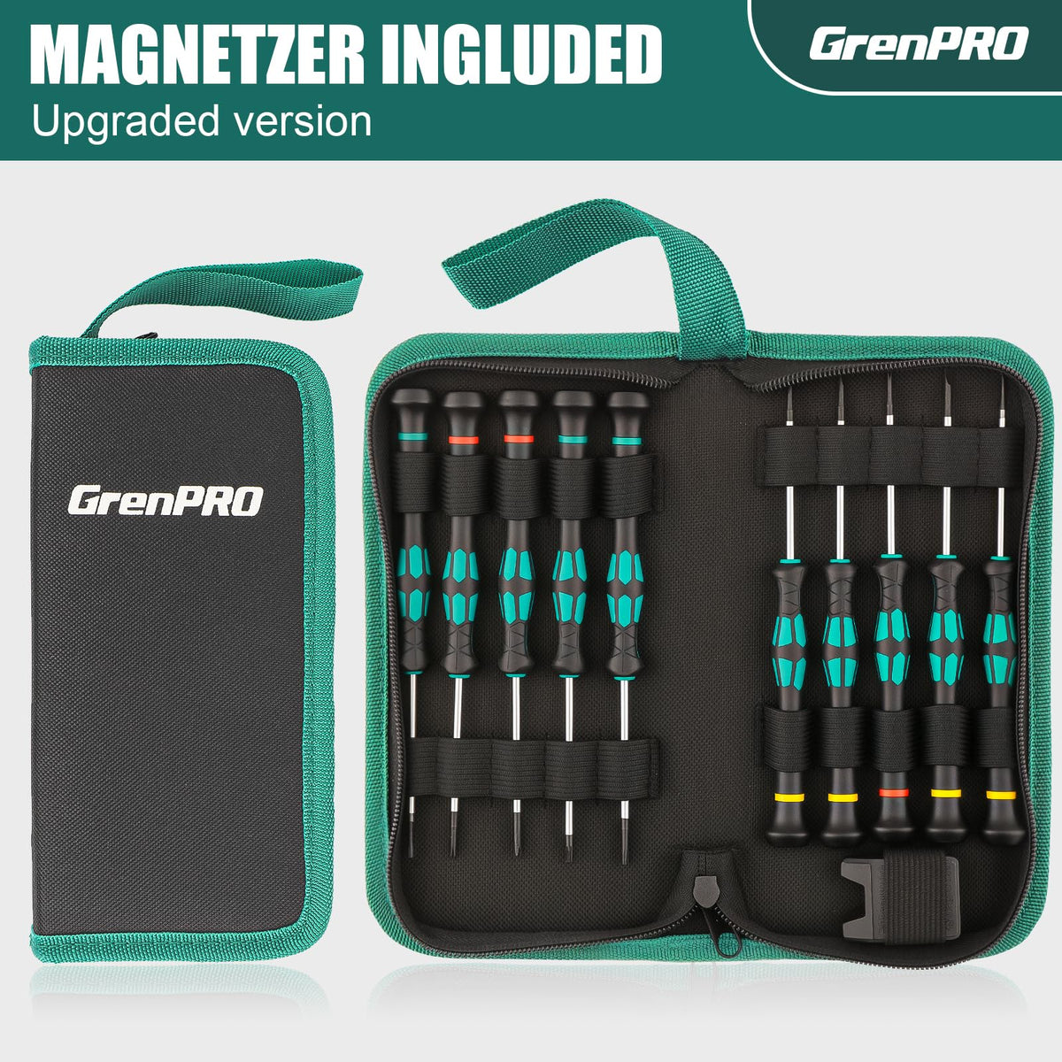 GRENPRO compact canvas pouch for organized storage of tools