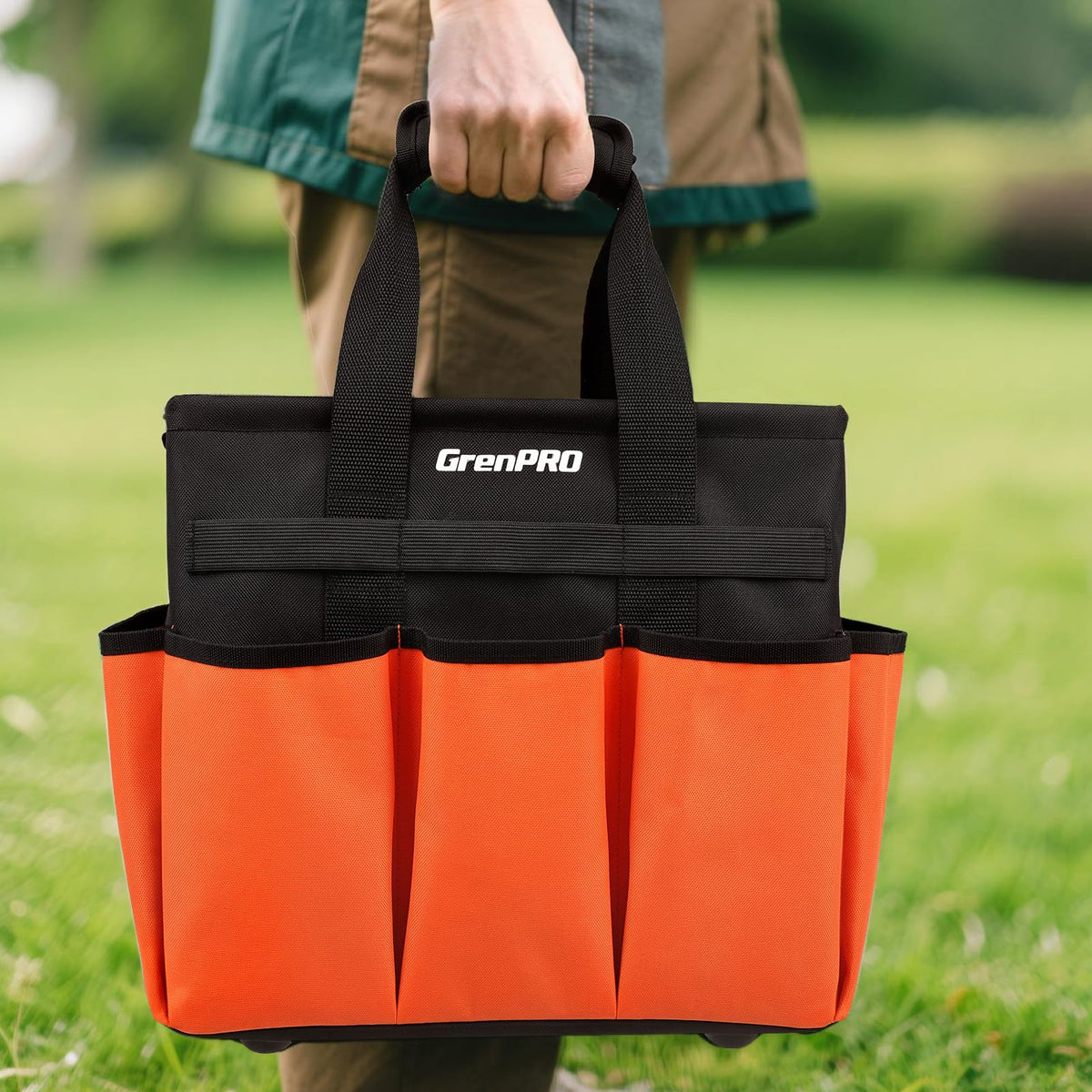 Grenpro elastic cords secure longer items and prevent spills during transport.