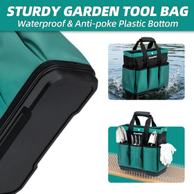 GrenPRO Garden Tool Bag with soft padded handle for comfortable carrying.