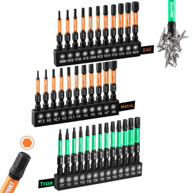 GRENPRO impact bits set, 2-inch length, ideal for tight spaces