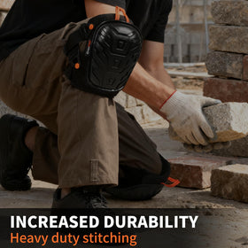 Breathable 600D fabric on GRENPRO knee pads reduces heat buildup
