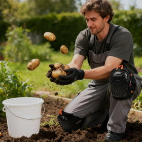 GRENPRO 10 mm EVA foam cushions knees for comfort on tough jobs