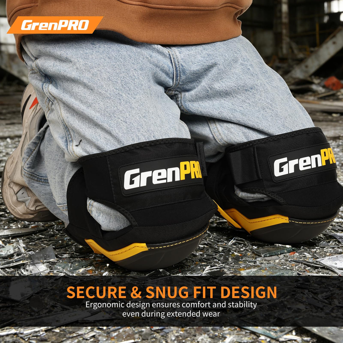 Left and right pair included for proper ergonomic fit and protection.