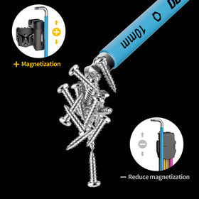 GRENPRO magnetic hex wrench set prevents dropped screws.