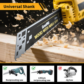 GRENPRO metal and wood cutting performance for tough DIY tasks