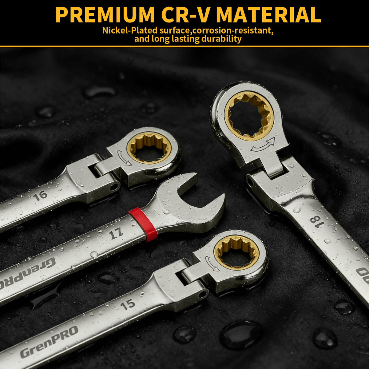 GRENPRO metric and SAE size range for versatility