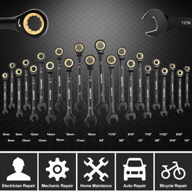 Metric sizes marked for quick recognition in the GRENPRO set