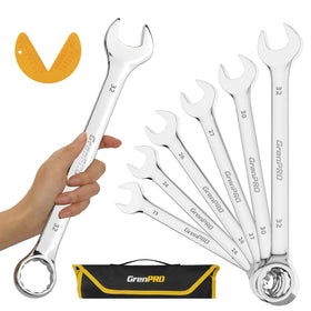 GrenPRO metric wrench 23mm in roll-up pouch for quick sizing and portability.