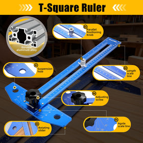 GRENPRO pencil and steel ruler included for immediate marks.