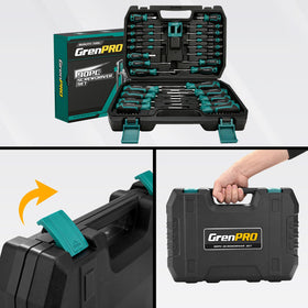 GRENPRO PH000–PH3 bit tips for micro to medium screws