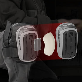 GRENPRO knee pads protect knees for tile and flooring installers.