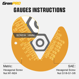 GRENPRO metric and SAE range covers common automotive sizes for home projects