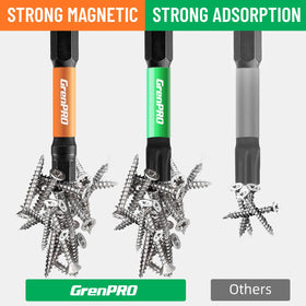 GRENPRO S2 steel CNC-machined bits for durability and precision
