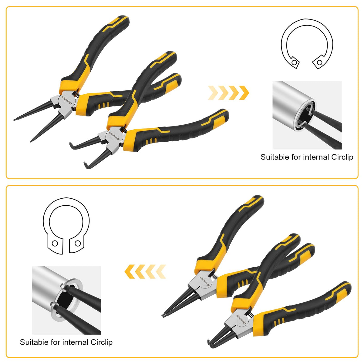 GRENPRO set suits bikes, locks, and other machinery tasks