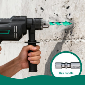 GRENPRO versatile set drills tile brick glass ceramic plastic wood