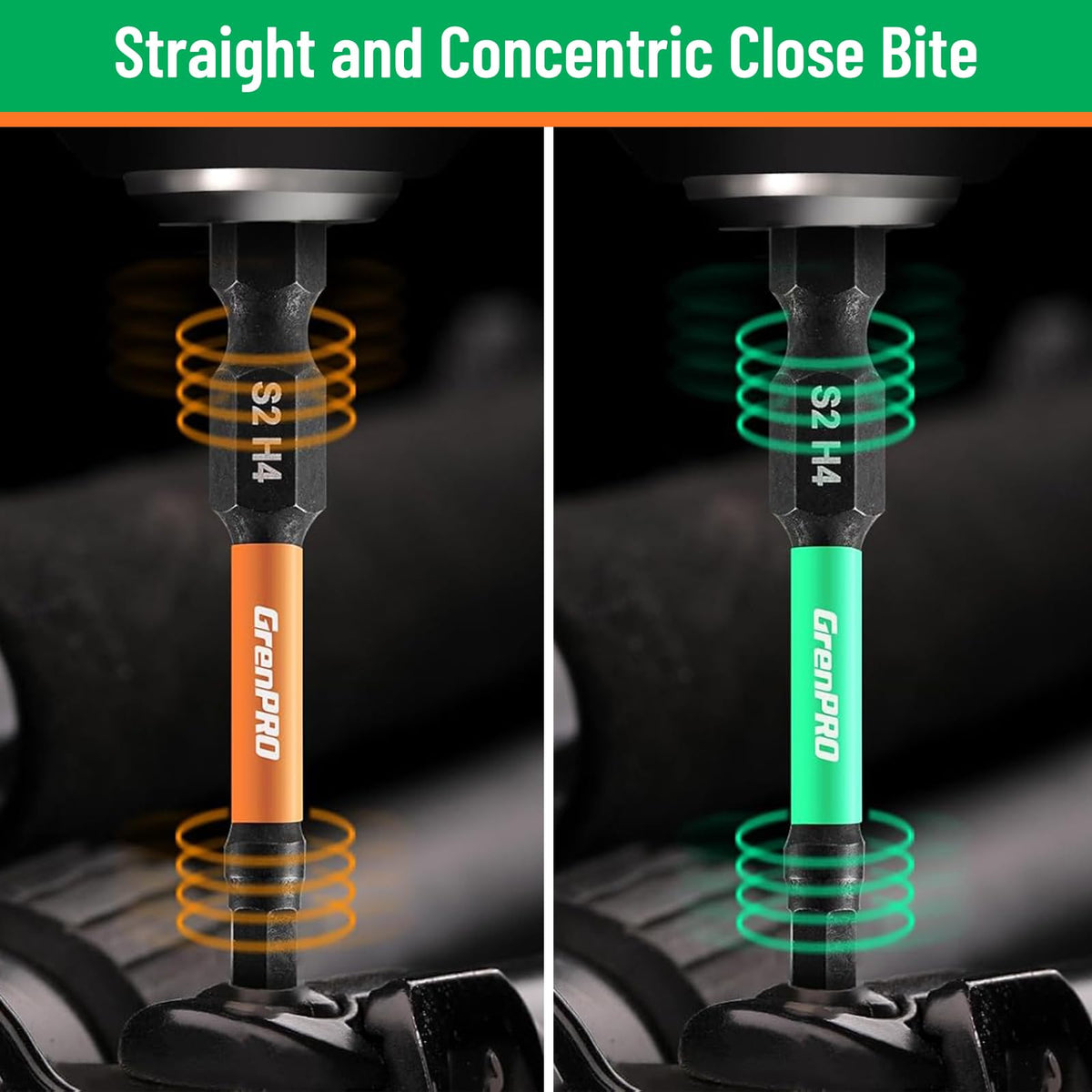 GRENPRO Torx bits T7 to T40 for varied fasteners
