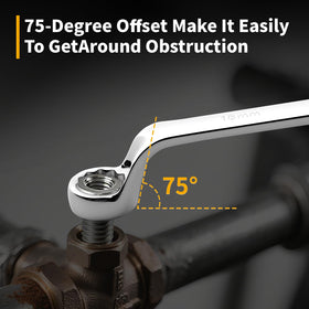 GRENPRO 12-point box-end wrenches provide firm grip for tightening.
