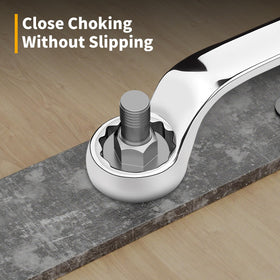 GRENPRO extra-long design delivers more torque on stubborn bolts.