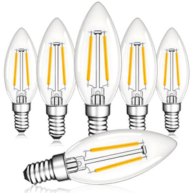 Grensk dimmable E12 filament glass bulb adds a warm, decorative glow.