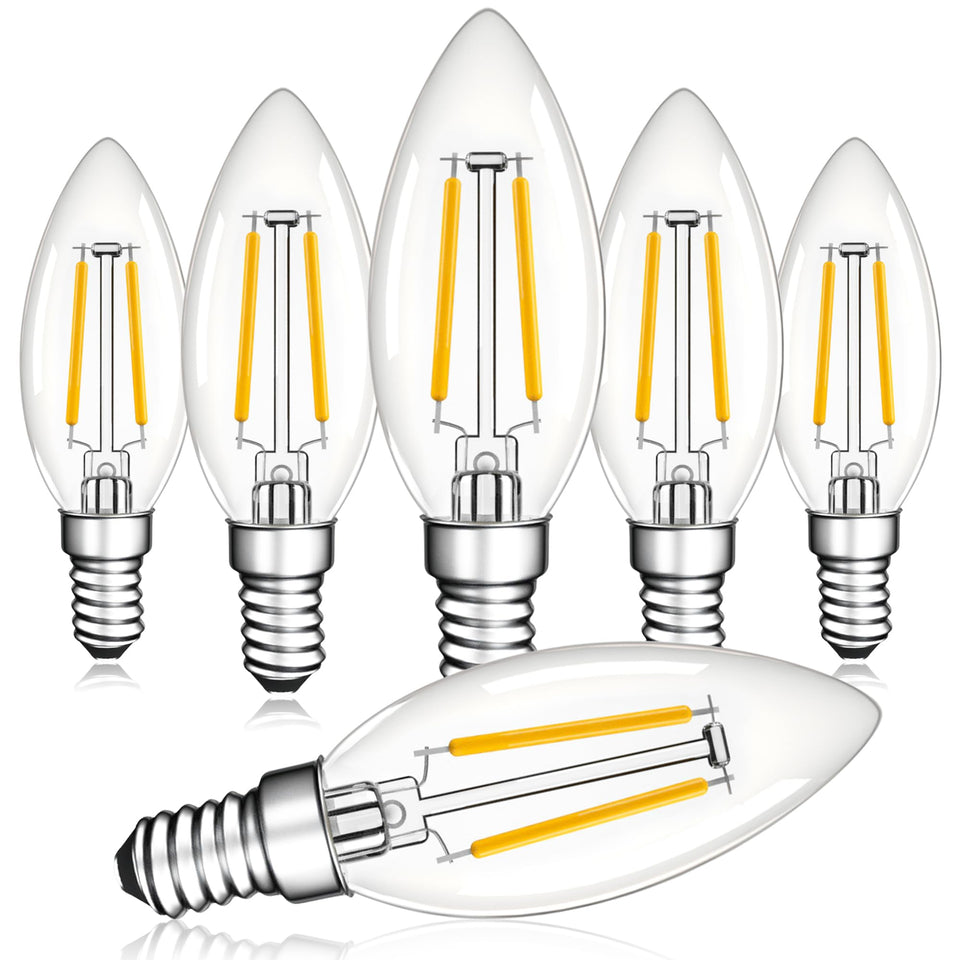 Grensk dimmable E12 filament glass bulb adds a warm, decorative glow.