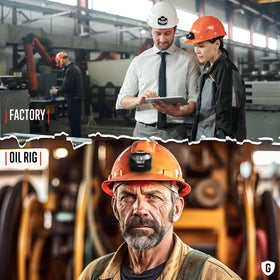 GREERRIDE firefighter helmet light compatible for helmet use.