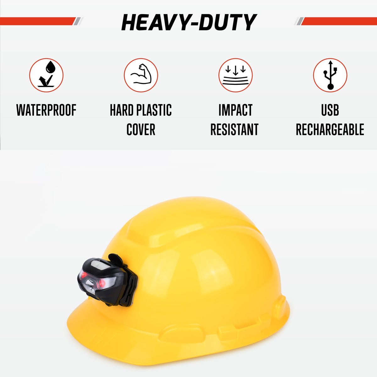 GREERRIDE hands-free lighting keeps both hands available for tasks.