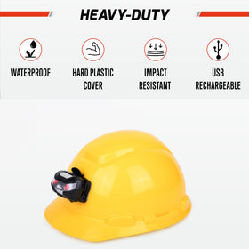GREERRIDE hands-free lighting keeps both hands available for tasks.