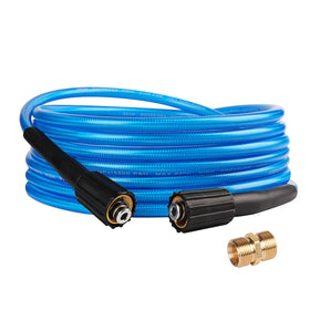 GRESTOAL pressure-washer hose 25ft with M22 fittings for versatile cleaning