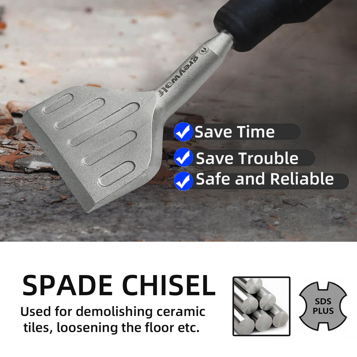 Greywolf heavy-duty body design supports extended tool life.