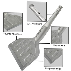 Greywolf broad application for tile, wall, and floor removal tasks.