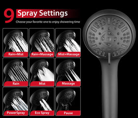 GRICH high-pressure flow delivers a satisfying spray without cranking