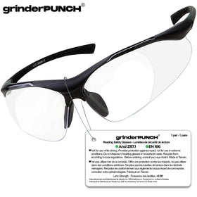 GrinderPUNCH frame with comfortable nose bridge for precise alignment and fit.