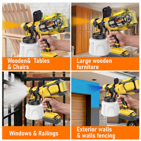 GRIONE lightweight design helps reduce fatigue during long painting sessions.