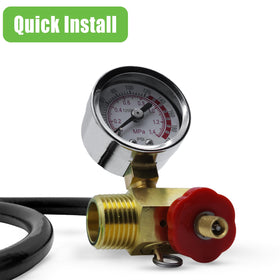 Grip Air Tank Assembly Kit brass manifold provides durable, corrosion-resistant connections.