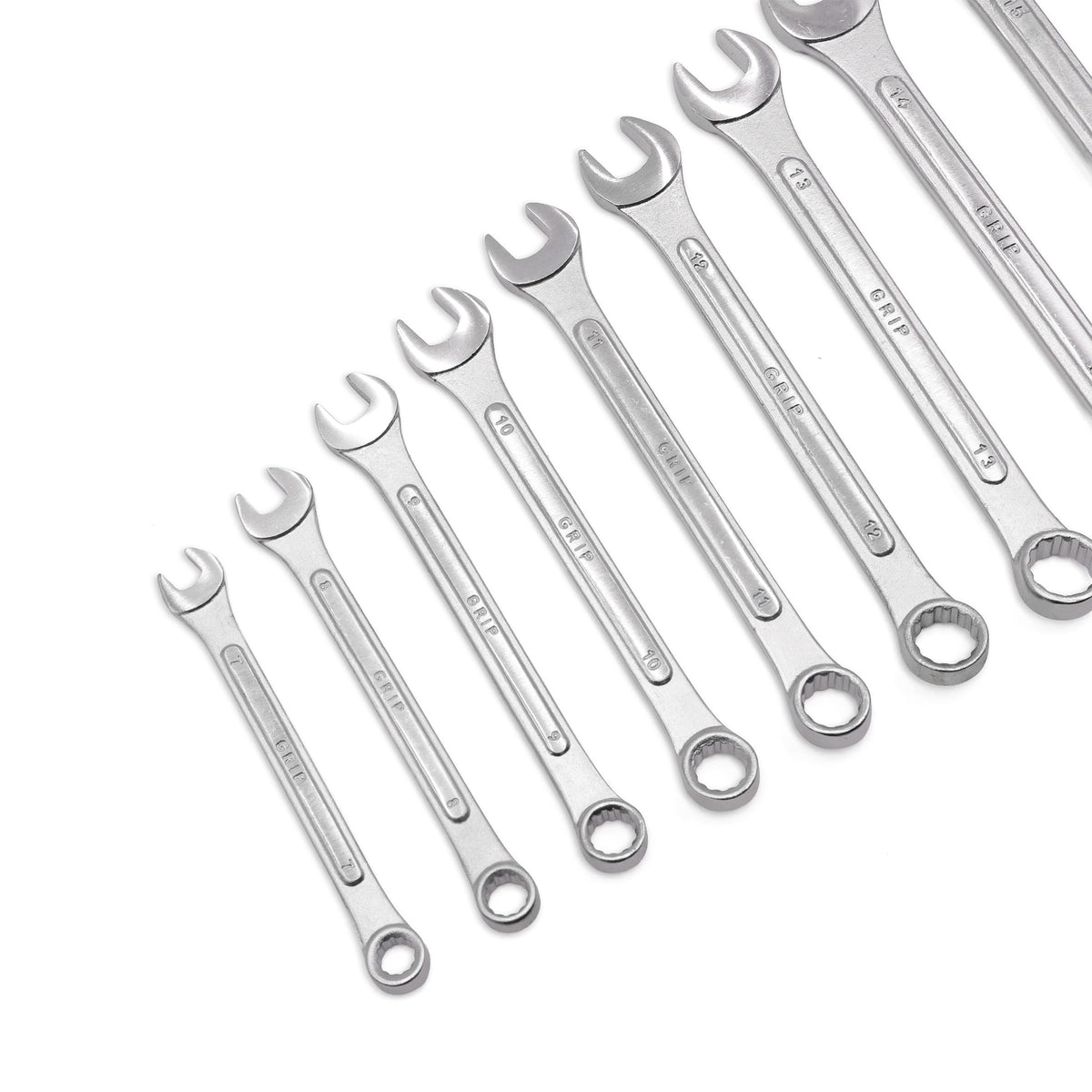 GRIP Grand Rapids 12-point box-end wrenches enable better access in tight spaces.