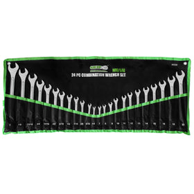 GRIP Grand Rapids 24pc raised-panel wrench set for versatile household and auto tasks.