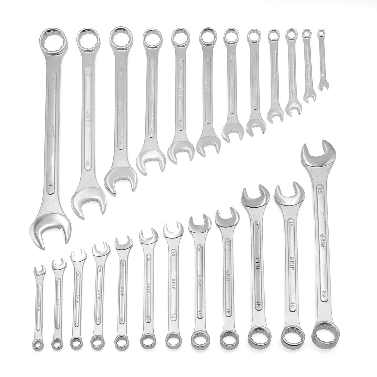 GRIP Grand Rapids roll-up pouch keeps all wrenches organized and portable.