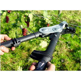 GRIPPLE Torq Tool used on fence-wire installation for secure support.