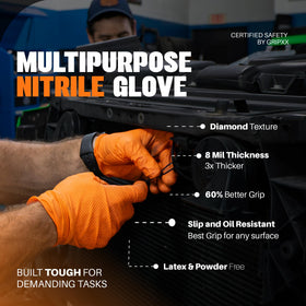 GRIPXX Herkules ambidextrous fit for quick donning in service tasks