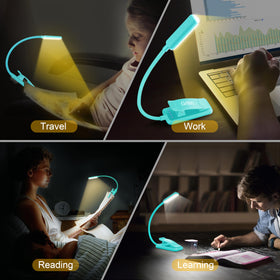 Gritin anti-slip clip securely attaching to a book
