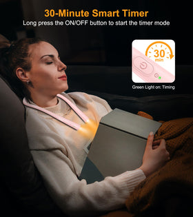 Gritin Book Light with bendable arms adjusts to your preferred angle.