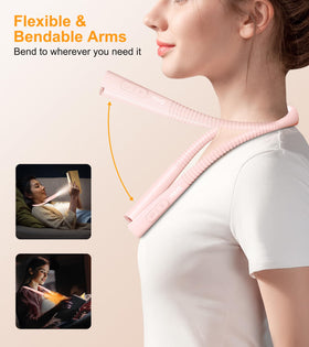 Gritin Book Light features ergonomic neck design for comfortable wear.