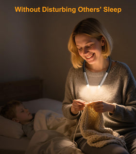 Gritin Book Light is lightweight and portable for travel and home use.